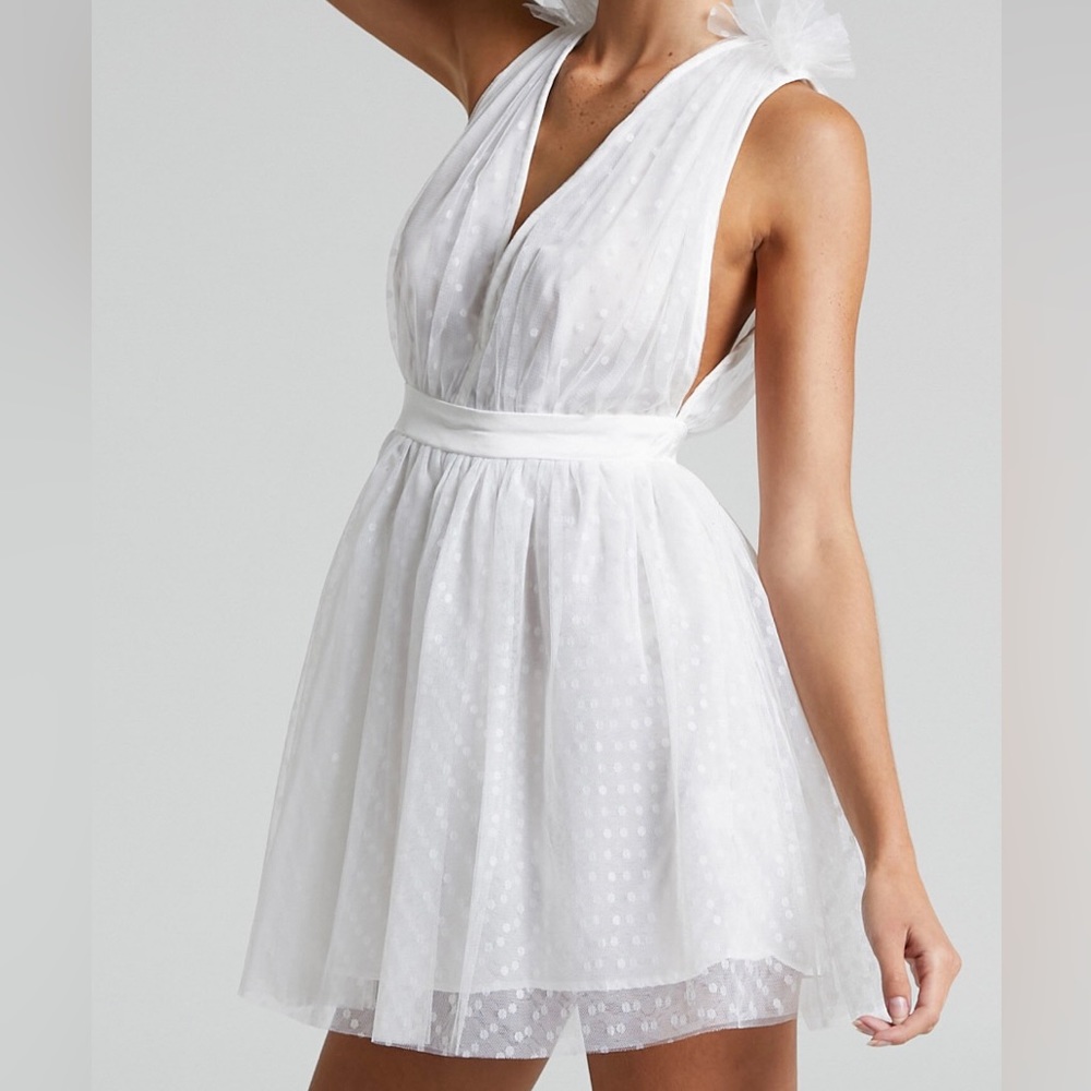 Showpo White Mini Dress